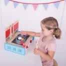 Bigjigs Toys - Serpenyő és tojás - JátékManufaktúra