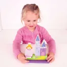 Bigjigs Toys - Mágneses álló puzzle Kastély - JátékManufaktúra