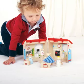 Bigjigs Toys - Mackó kórház - JátékManufaktúra