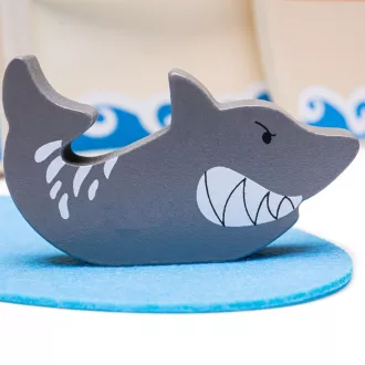 Bigjigs Toys - Kalózhajó kalózokkal - JátékManufaktúra