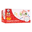 Bigjigs Toys - Pad szerszámokkal és kalapáló játékkal - JátékManufaktúra