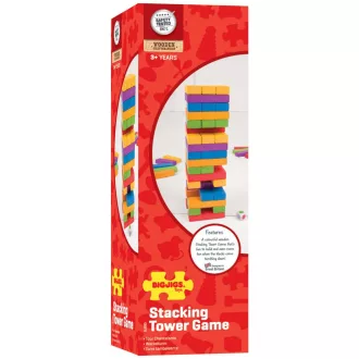 Bigjigs Toys - Színes Jenga - JátékManufaktúra