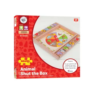 Bigjigs Toys - Rulett állatokkal - JátékManufaktúra