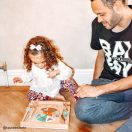 Bigjigs Toys - Rulett állatokkal - JátékManufaktúra