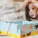 Bigjigs Toys - Mágneses horgászjáték tengeri - JátékManufaktúra