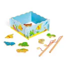 Bigjigs Toys - Mágneses horgászjáték tengeri - JátékManufaktúra