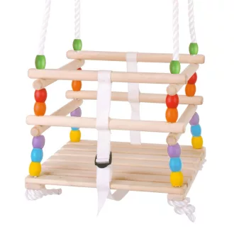 Bigjigs Toys - Fa gyöngy hinta - JátékManufaktúra