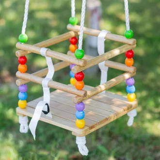 Bigjigs Toys - Fa gyöngy hinta - JátékManufaktúra