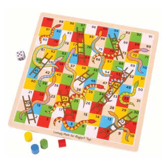 Bigjigs Toys - Kígyók és létrák 2 - JátékManufaktúra