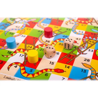 Bigjigs Toys - Kígyók és létrák 2 - JátékManufaktúra
