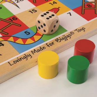 Bigjigs Toys - Kígyók és létrák 2 - JátékManufaktúra