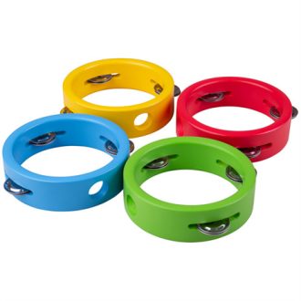 Bigjigs Toys - Fa mini tamburin - JátékManufaktúra