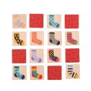 Bigjigs Toys - Zokni memóriajáték - JátékManufaktúra