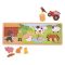Bigjigs Toys - Mágneses puzzle Farm - JátékManufaktúra