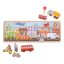 Bigjigs Toys - Mágneses puzzle Város - JátékManufaktúra