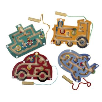 Bigjigs Toys - Fa mágneses labirintus 1 db - JátékManufaktúra