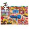 Bigjigs Toys - Padlópuzzle Építkezés (48 db) - JátékManufaktúra