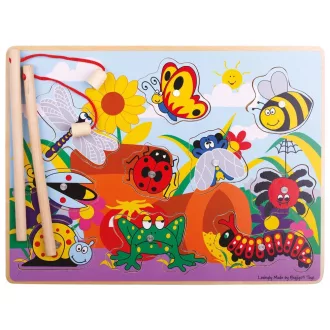 Bigjigs Toys - Fa rovarfogó játék - JátékManufaktúra