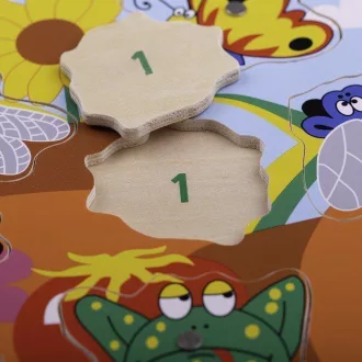 Bigjigs Toys - Fa rovarfogó játék - JátékManufaktúra