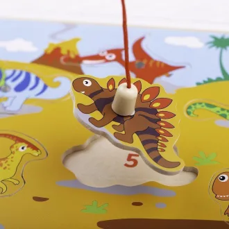 Bigjigs Toys - Fa dínófogó játék - JátékManufaktúra