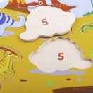 Bigjigs Toys - Fa dínófogó játék - JátékManufaktúra