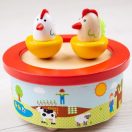 Bigjigs Toys - Fa zenélődoboz - farm - JátékManufaktúra