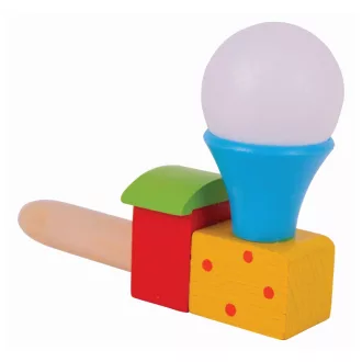 Bigjigs Toys - Mozdony lufival 1 db - JátékManufaktúra
