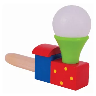 Bigjigs Toys - Mozdony lufival 1 db - JátékManufaktúra