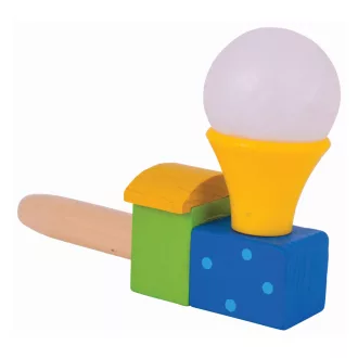 Bigjigs Toys - Mozdony lufival 1 db - JátékManufaktúra