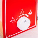 Bigjigs Toys - Fa kávéfőző piros - JátékManufaktúra