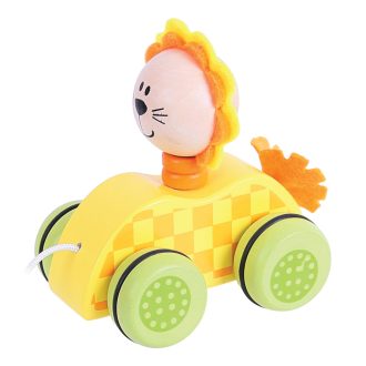 Bigjigs Toys - Húzós játék Oroszlánkölyök - JátékManufaktúra.hu