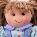 Bigjigs Toys - Textilbaba Grace 28 cm - JátékManufaktúra