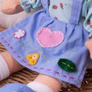 Bigjigs Toys - Textilbaba Grace 28 cm - JátékManufaktúra