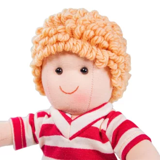 Bigjigs Toys - Textilbaba Harry, 28 cm - JátékManufaktúra