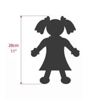 Bigjigs Toys - Textilbaba Jessika 28 cm - JátékManufaktúra