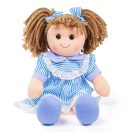 Bigjigs Toys - Textilbaba Amelia 38 cm - JátékManufaktúra