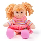Bigjigs Toys - Textilbaba Jenny 28 cm - JátékManufaktúra