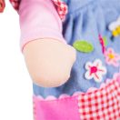 Bigjigs Toys - Textilbaba Melody 34 cm - JátékManufaktúra