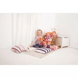Bigjigs Toys - Textilbaba Anna 34 cm - JátékManufaktúra