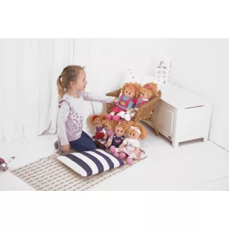Bigjigs Toys - Textilbaba Sarah 28 cm - JátékManufaktúra