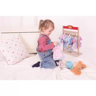 Bigjigs Toys - Textilbaba Arthur 34 cm - JátékManufaktúra