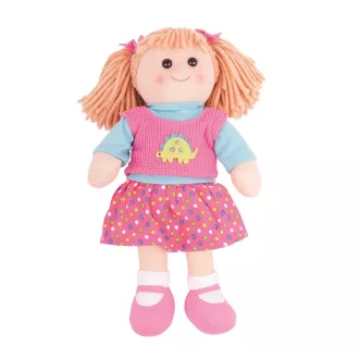 Bigjigs Toys - Textilbaba Susie 38 cm - JátékManufaktúra