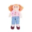 Bigjigs Toys - Textilbaba Molly 38 cm - JátékManufaktúra