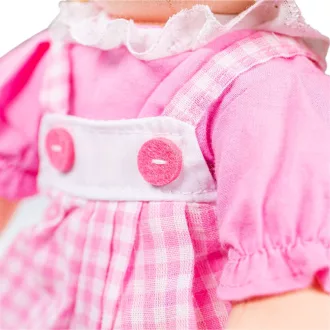 Bigjigs Toys - Textilbaba Eva 34 cm - JátékManufaktúra