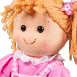 Bigjigs Toys - Textilbaba Eva 34 cm - JátékManufaktúra