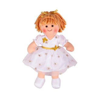 Bigjigs Toys - Textilbaba Charlotte 28 cm - JátékManufaktúra