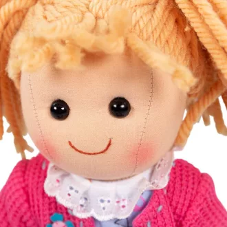 Bigjigs Toys - Textilbaba Maggie 34 cm - JátékManufaktúra