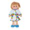 Bigjigs Toys - Textilbaba Michelle 34 cm - JátékManufaktúra