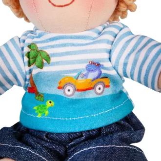 Bigjigs Toys - Textilbaba Robin 30 cm - JátékManufaktúra