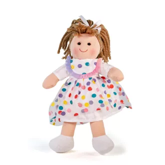 Bigjigs Toys - Textilbaba Phoebe 25 cm - JátékManufaktúra